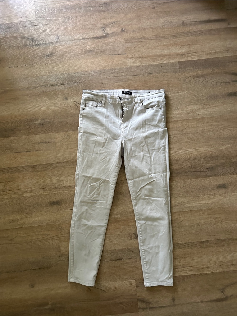 Buffalo David Bitton Women's Skinny Jeans in Off-White